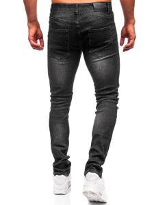 Bolf Herren Jeanshose slim fit Schwarz  MP0085N