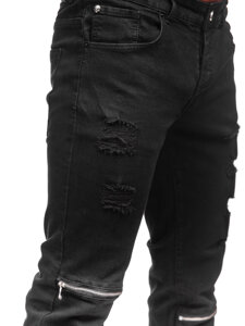 Bolf Herren Jeanshose slim fit Schwarz  MP0117N