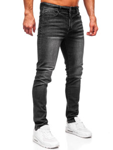 Bolf Herren Jeanshose slim fit Schwarz  MP0141N