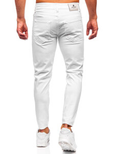 Bolf Herren Jeanshose slim fit Weiß  5873