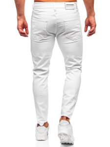 Bolf Herren Jeanshose slim fit Weiß  5876