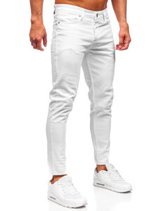 Bolf Herren Jeanshose slim fit Weiß  5877