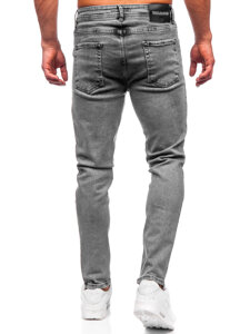 Bolf Herren Jeanshoseregular fit Schwarzgrau  6345