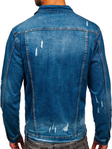 Bolf Herren Jeansjacke Blau  MJ500B