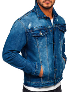 Bolf Herren Jeansjacke Blau  MJ504B