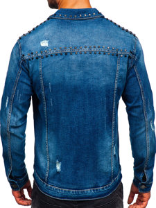 Bolf Herren Jeansjacke Blau  MJ504B