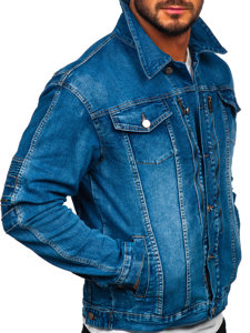 Bolf Herren Jeansjacke Blau  MJ508B