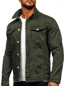 Bolf Herren Jeansjacke Khaki  200