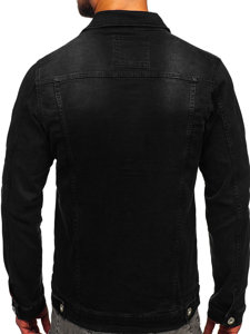 Bolf Herren Jeansjacke Schwarz  200