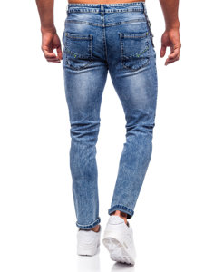 Bolf Herren Jeansjose regular fit Dunkelblau  HY1050