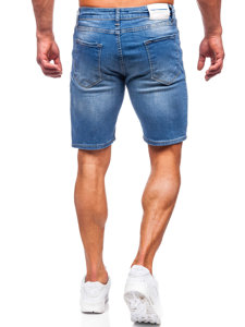 Bolf Herren Jeansshorts Dunkelblau  0466