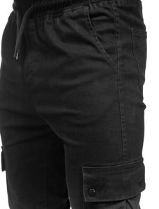 Bolf Herren Jogger Pants Cargohose Schwarz  0858