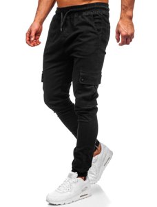 Bolf Herren Jogger Pants Cargohose Schwarz  0858