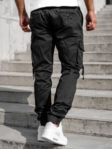 Bolf Herren Jogger Pants Cargohose Schwarz 8956