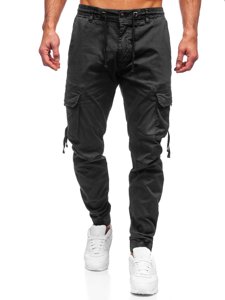 Bolf Herren Jogger Pants Cargohose Schwarz 8956