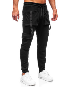 Bolf Herren Jogger Pants Cargohose Schwarz Bolf 6584