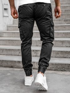 Bolf Herren Jogger Pants Cargohose Schwarz CT6706S0