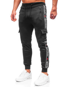 Bolf Herren Jogger Pants Cargohose Schwarz  HR209