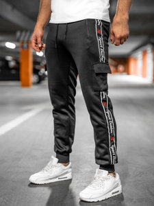 Bolf Herren Jogger Pants Cargohose Schwarz  HR209