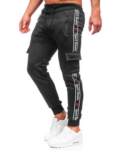 Bolf Herren Jogger Pants Cargohose Schwarz  HR209