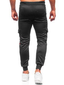 Bolf Herren Jogger Pants Cargohose Schwarz  HR209