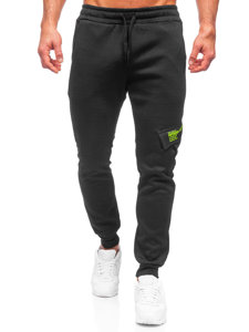 Bolf Herren Jogger Pants Cargohose Schwarz  HW2173