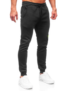 Bolf Herren Jogger Pants Cargohose Schwarz  HW2173