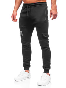 Bolf Herren Jogger Pants Cargohose Schwarz  HW2176