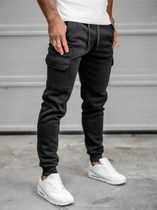 Bolf Herren Jogger Pants Cargohose Schwarz  JX8709