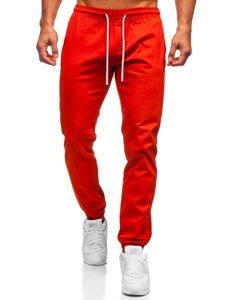 Bolf Herren Jogger Pants Dunkelorange  1145