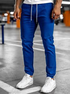 Bolf Herren Jogger Pants Kobaltblau  1145