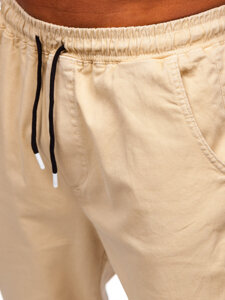 Bolf Herren Joggers Cargohose Beige  001