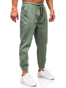 Bolf Herren Joggers Cargohose Grün  001