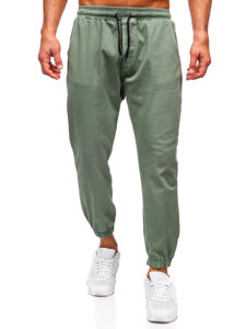 Bolf Herren Joggers Cargohose Grün  001