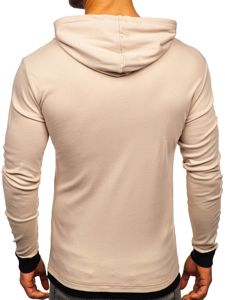 Bolf Herren Kapuzenpullover Beige  145380