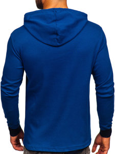 Bolf Herren Kapuzenpullover Blau  146312