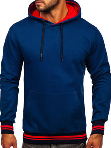 Bolf Herren Kapuzenpullover Indigo  145369