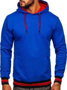 Bolf Herren Kapuzenpullover Kobaldblau  145369