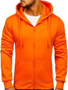 Bolf Herren Kapuzenpullover Orange  2008