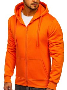 Bolf Herren Kapuzenpullover Orange  2008