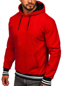 Bolf Herren Kapuzenpullover Rot  145369