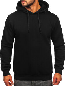 Bolf Herren Kapuzenpullover mit Motiv Schwarz  147050