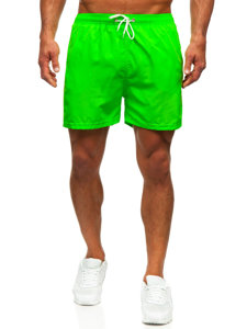 Bolf Herren Kurze Badehose Badeshorts Grün-Neon  XL019