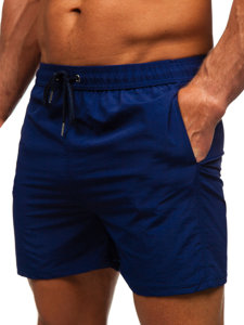 Bolf Herren Kurze Hose Badeshorts Dunkelblau  XL018