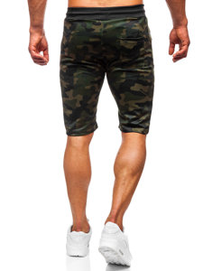 Bolf Herren Kurze Hose Camo Shorts Khaki  HL9217