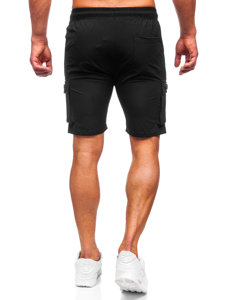 Bolf Herren Kurze Hose Cargo Shorts Schwarz DC469