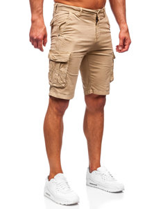 Bolf Herren Kurze Hose Cargohose Shorts Beige  XX160086