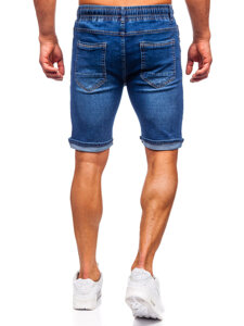 Bolf Herren Kurze Hose Jeanshose Jeansshorts Dunkalblau 9323