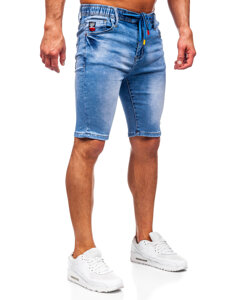 Bolf Herren Kurze Hose Jeansshorts Blau  TF184