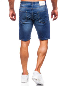 Bolf Herren Kurze Hose Jeansshorts Dunkelblau  0423